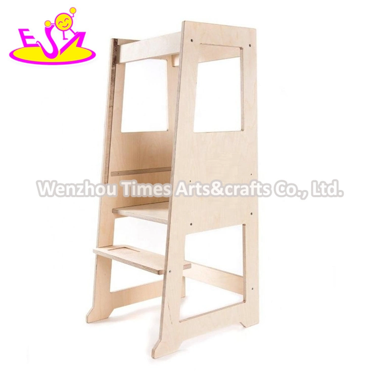 High Quality Kids Wooden Step Stool with Handle W08g278b