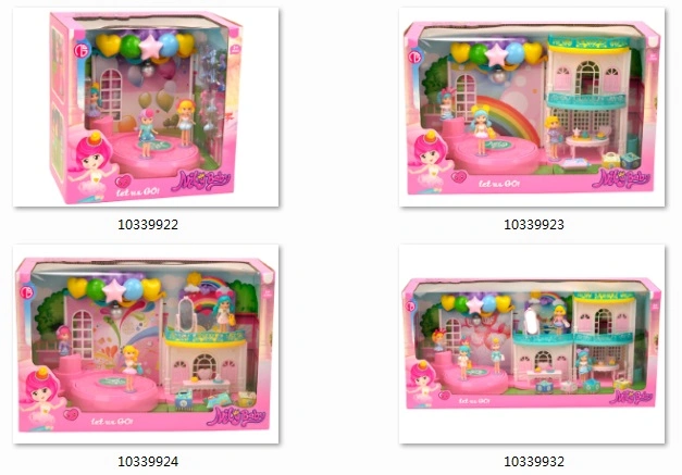 2020 Newest DIY Plastic Toys Fashion Doll House Toys for Girls/10339941