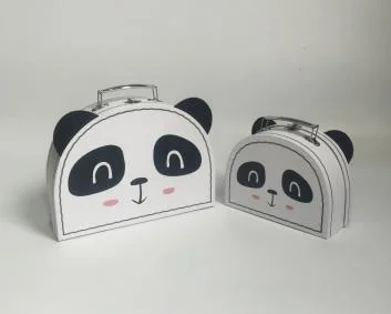 Amazon Best Selling Small Customized Paper Cardboard Suitcase Gift Box for Kids Toy Packaging