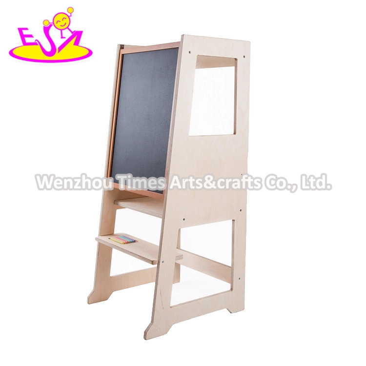 High Quality Kids Wooden Step Stool with Handle W08g278b